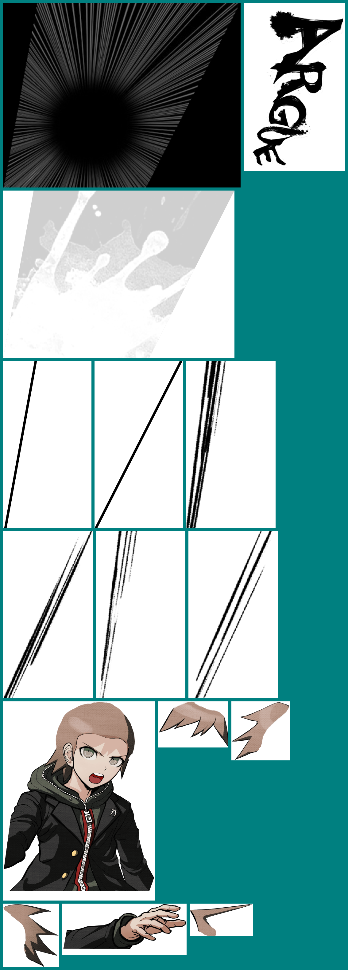 Click For Full Sized Image Makoto Naegi (1134x3156), Png Download