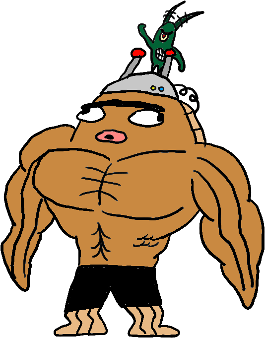 Nsb Brawl Plankton (1024x768), Png Download