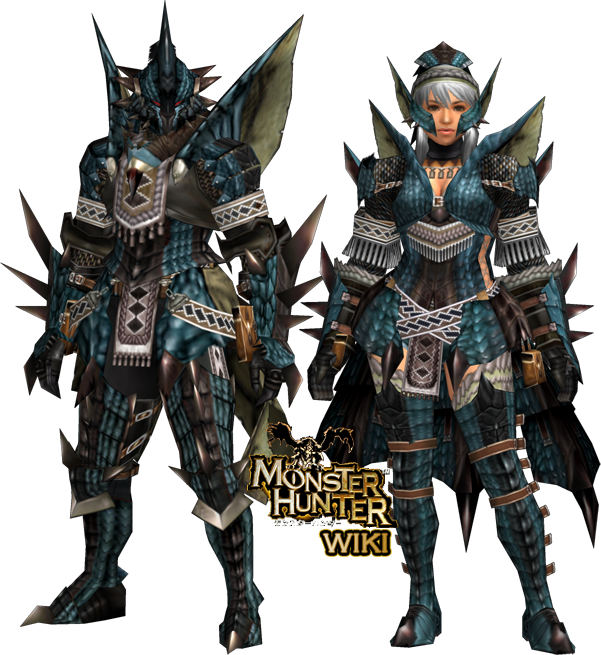 Monster Hunter 3 Ultimate Armor // I Think This One (601x655), Png Download