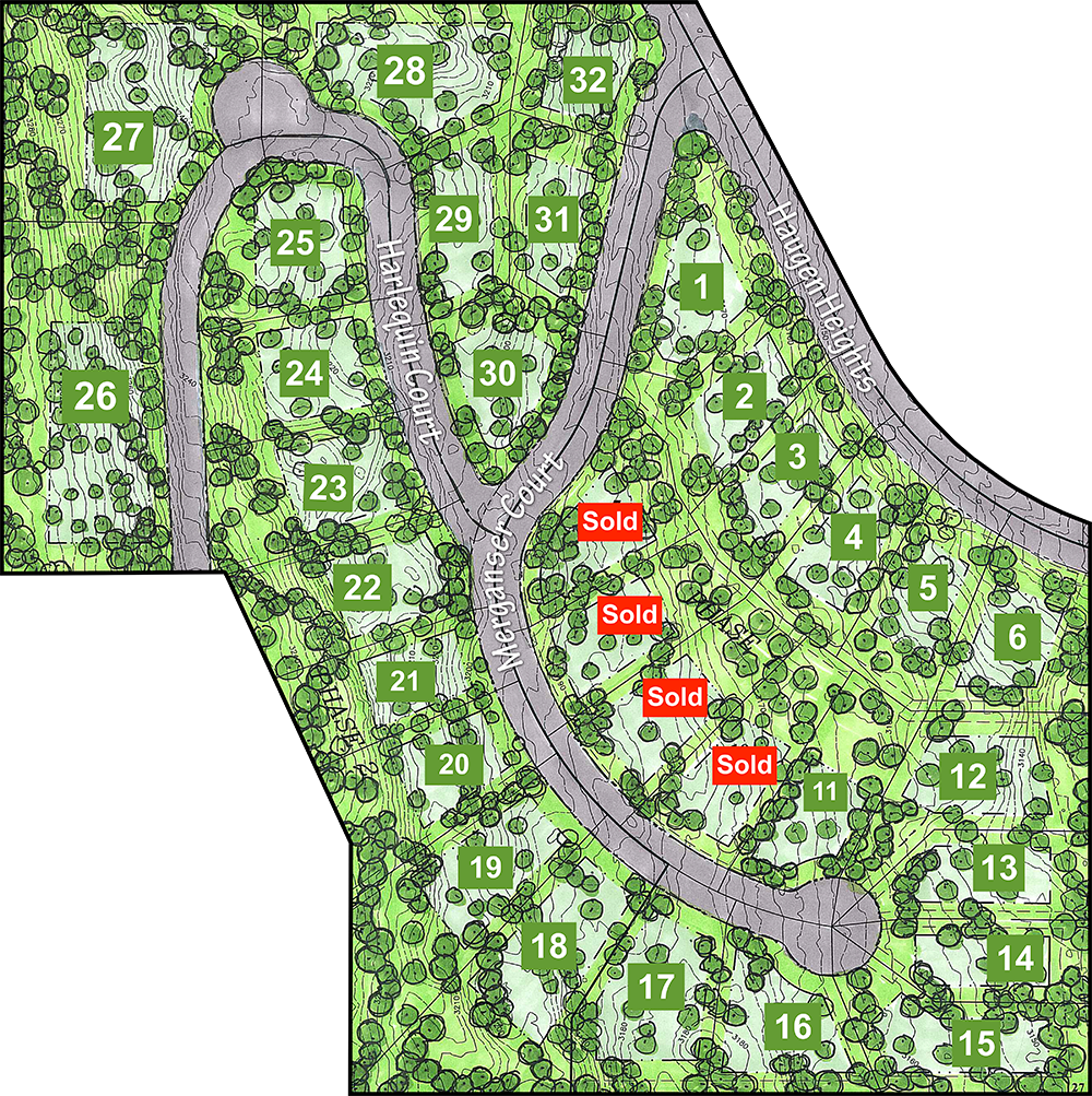 Tamarack Ridge Property Map (1000x1003), Png Download