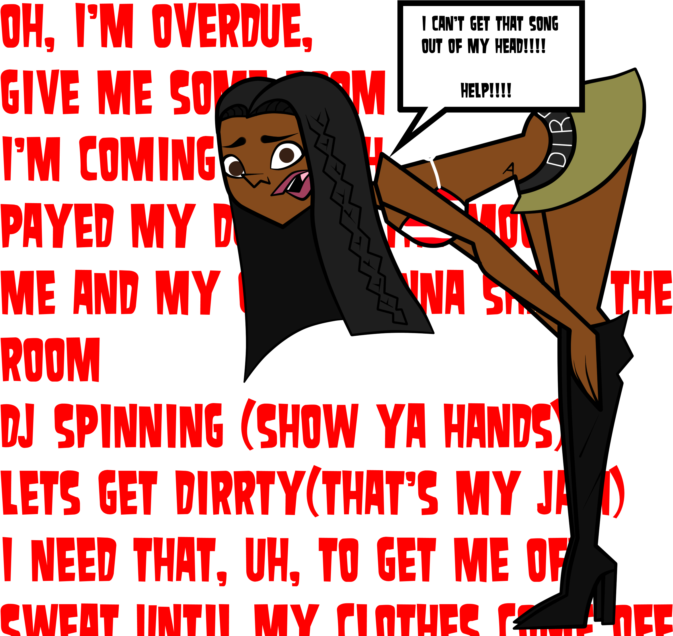 Total Drama Island Fancharacters Images Dirrty (2427x2221), Png Download