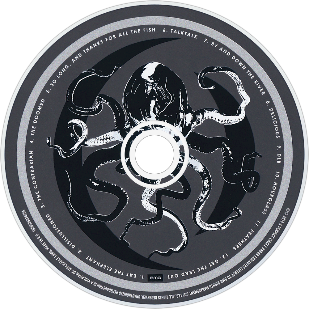 A Perfect Circle Eat The Elephant Cd Disc Image (1000x1000), Png Download