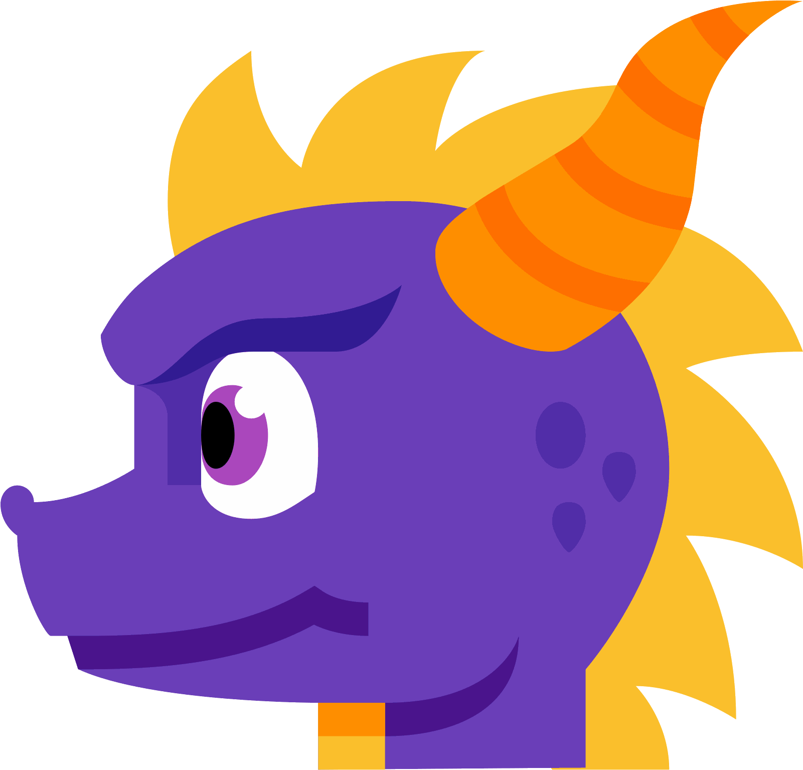 Spyro Icon (1600x1600), Png Download