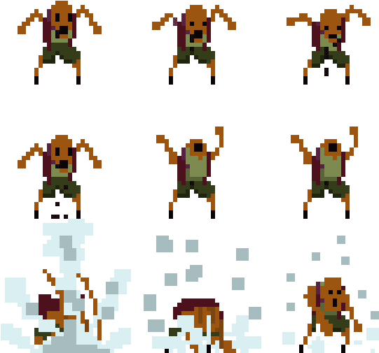 Design Your 2d Pixel Art Character And Animation (576x576), Png Download