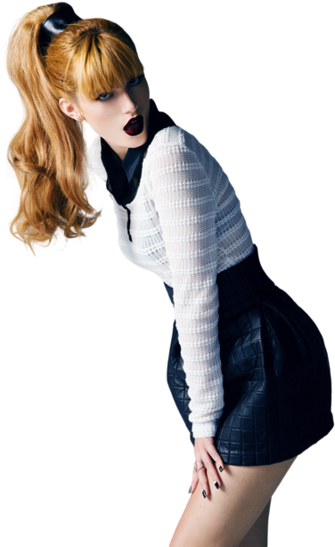 Imagem De Hair, Photoshoot, And Bella Thorne (500x631), Png Download