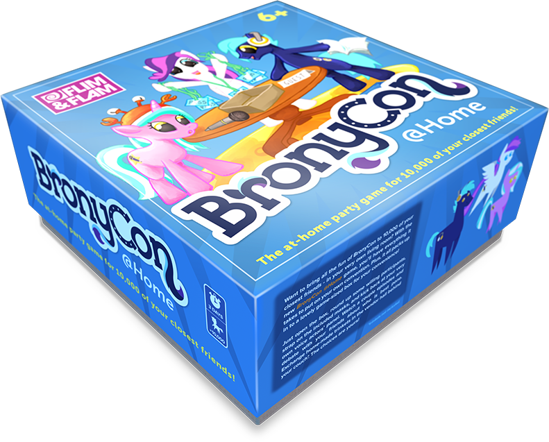 April Fools, Box, Bronycon, Bronycon Mascots, Hoofevent, (791x637), Png Download