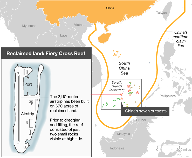 China Considers More Than 80% Of The South China Sea (740x610), Png Download
