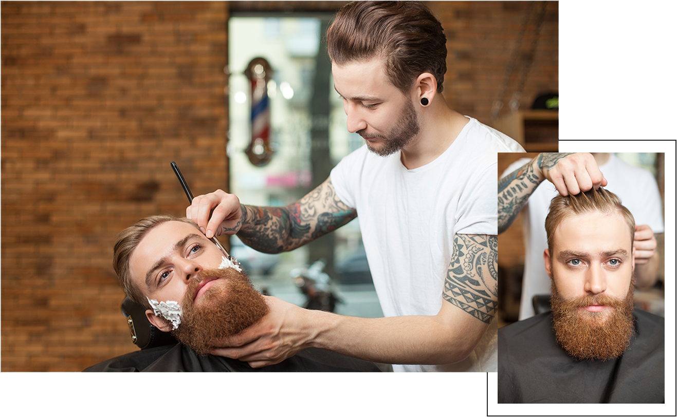 Meet Epic Barber Shop Nyc (1317x812), Png Download