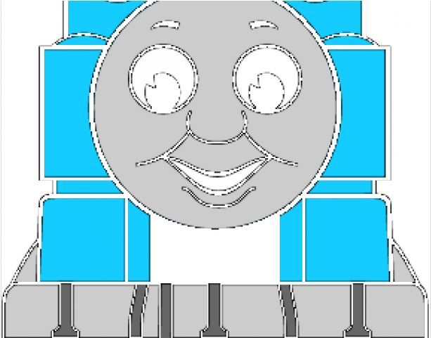 Thomas The Tank Engine Clipart Logo (640x480), Png Download