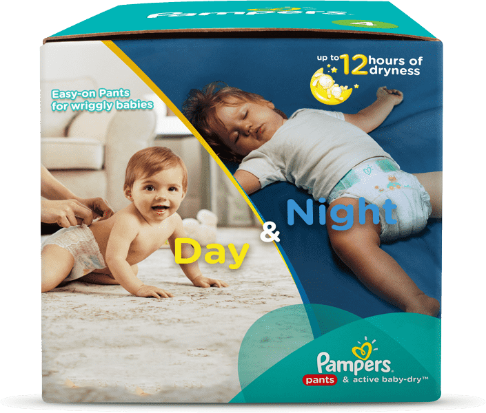 pampers active baby night