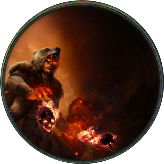 △ Ascendancy • Jideament's Chieftain (650x648), Png Download