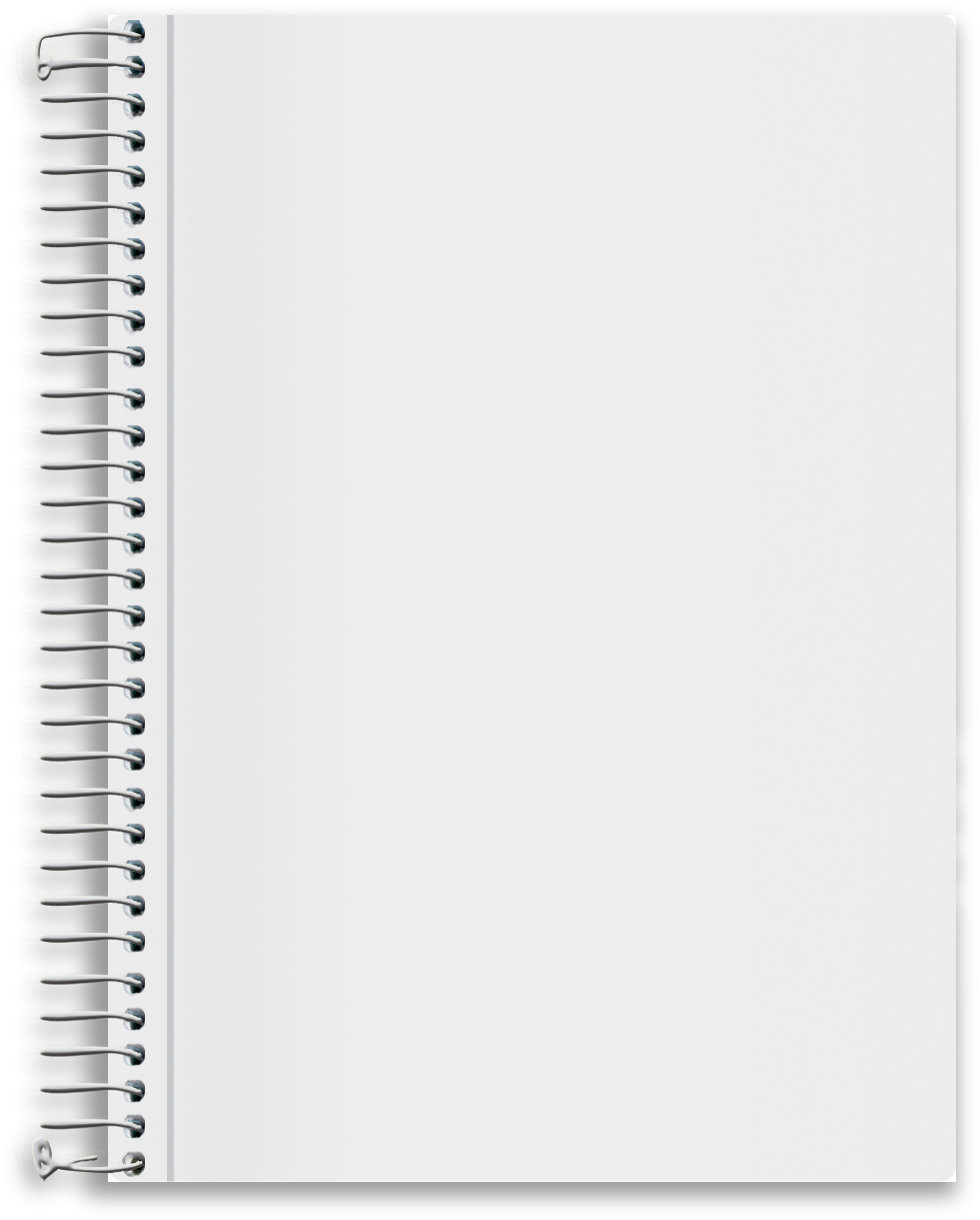 Espiral Caderno Png Full Size Png Download Seekpng