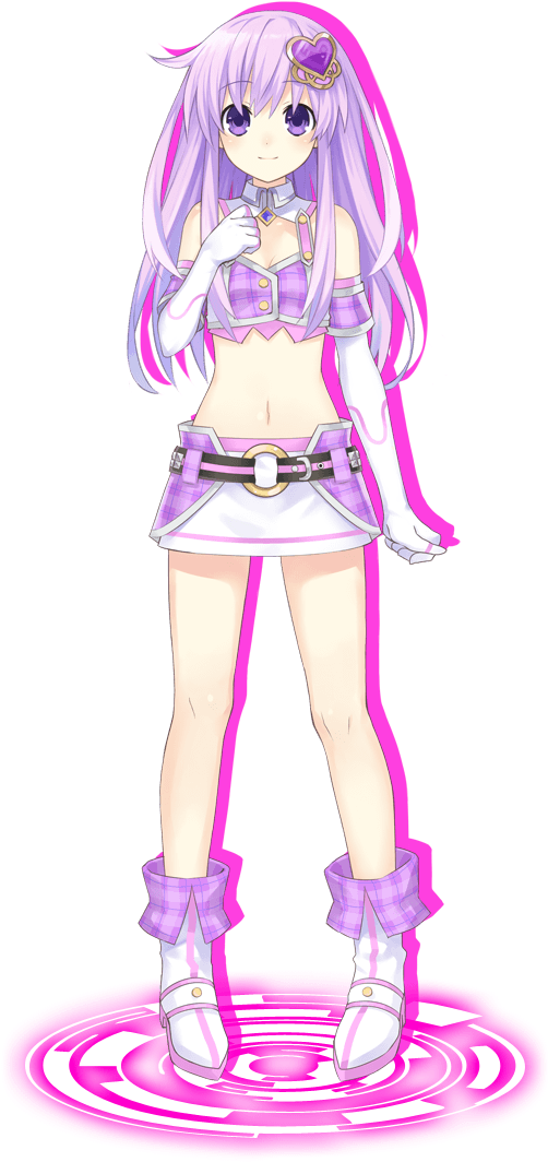 Hdn App-nepgear Idol (604x1186), Png Download