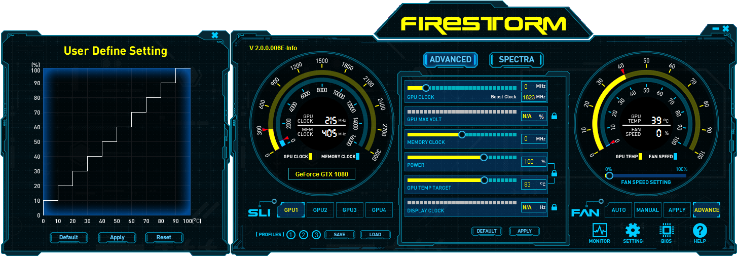 If Set To Manual, You Can Adjust Your Fan Speed On (1489x559), Png Download