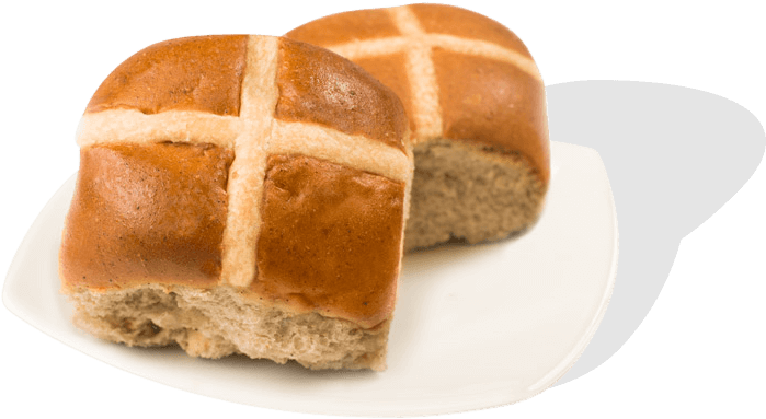 Hot Cross Buns Png (900x600), Png Download
