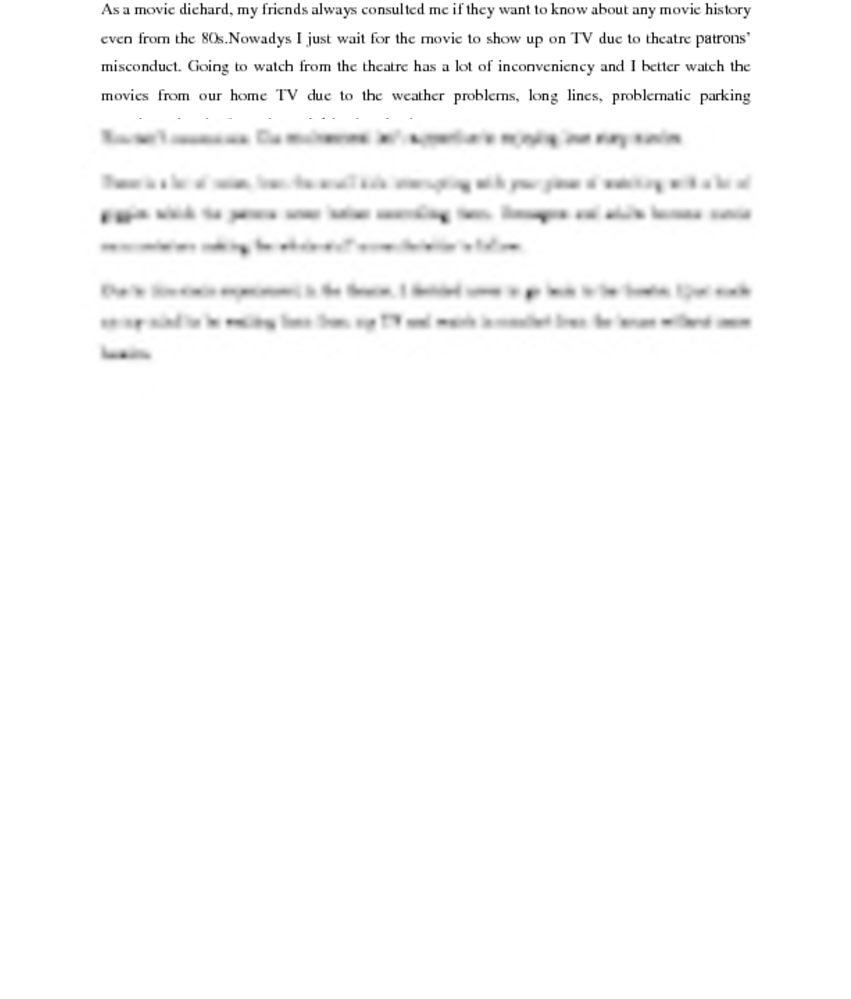 As A Movie Diehard, My Friends Always Consulted Me (850x1100), Png Download