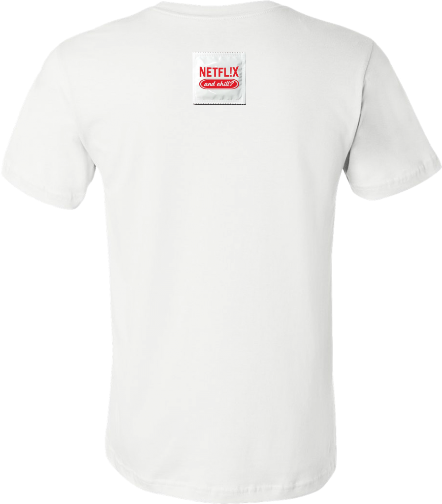 Netflix & Chill T-shirt (1024x1024), Png Download