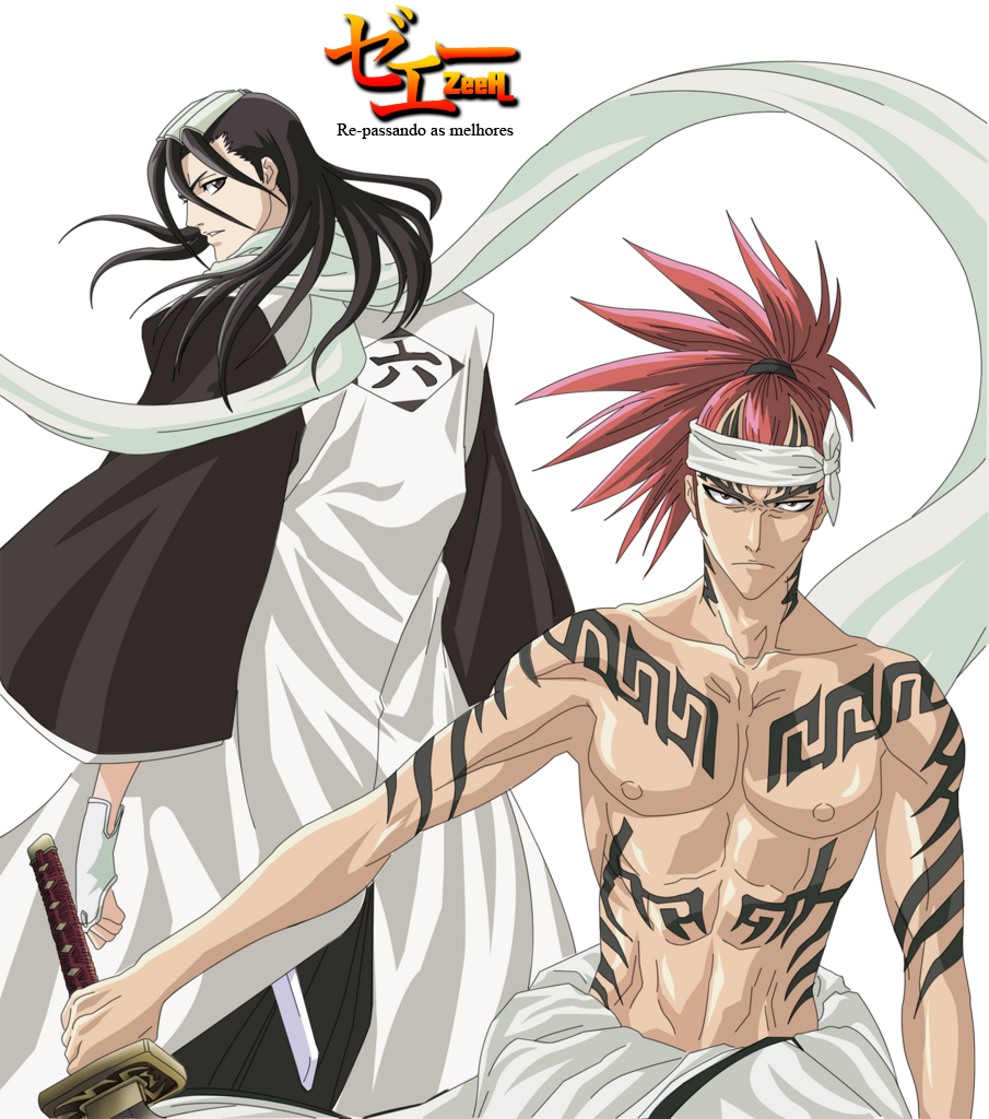 Byakuya Renji Photo Byakuyaandrenji (905x1024), Png Download