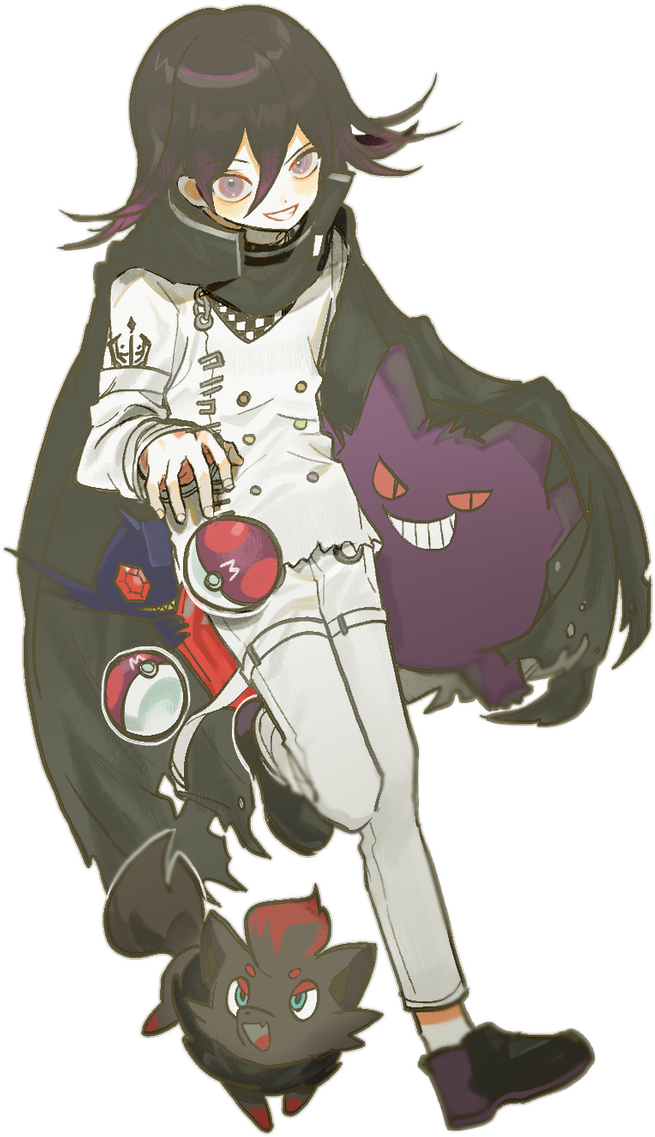 Rantaro Amami, Pokemon Crossover, Playstation Consoles, (686x1200), Png Download