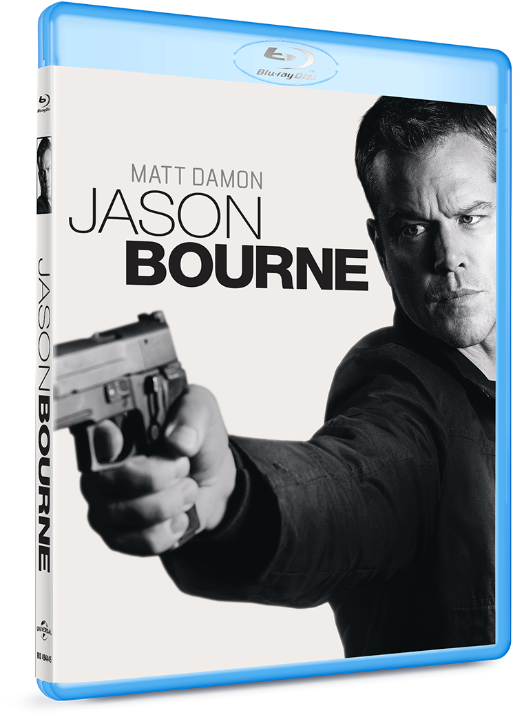 Jason Bourne - Blu-ray (883x1266), Png Download