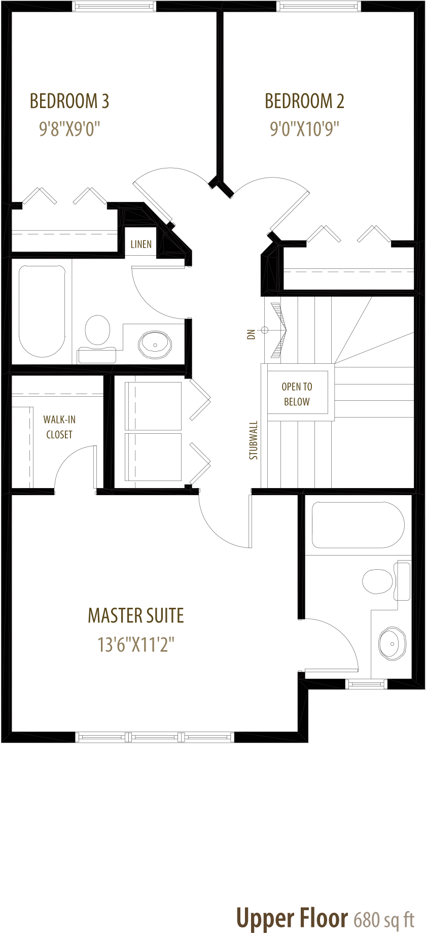 Dexter Floorplan (1050x2259), Png Download