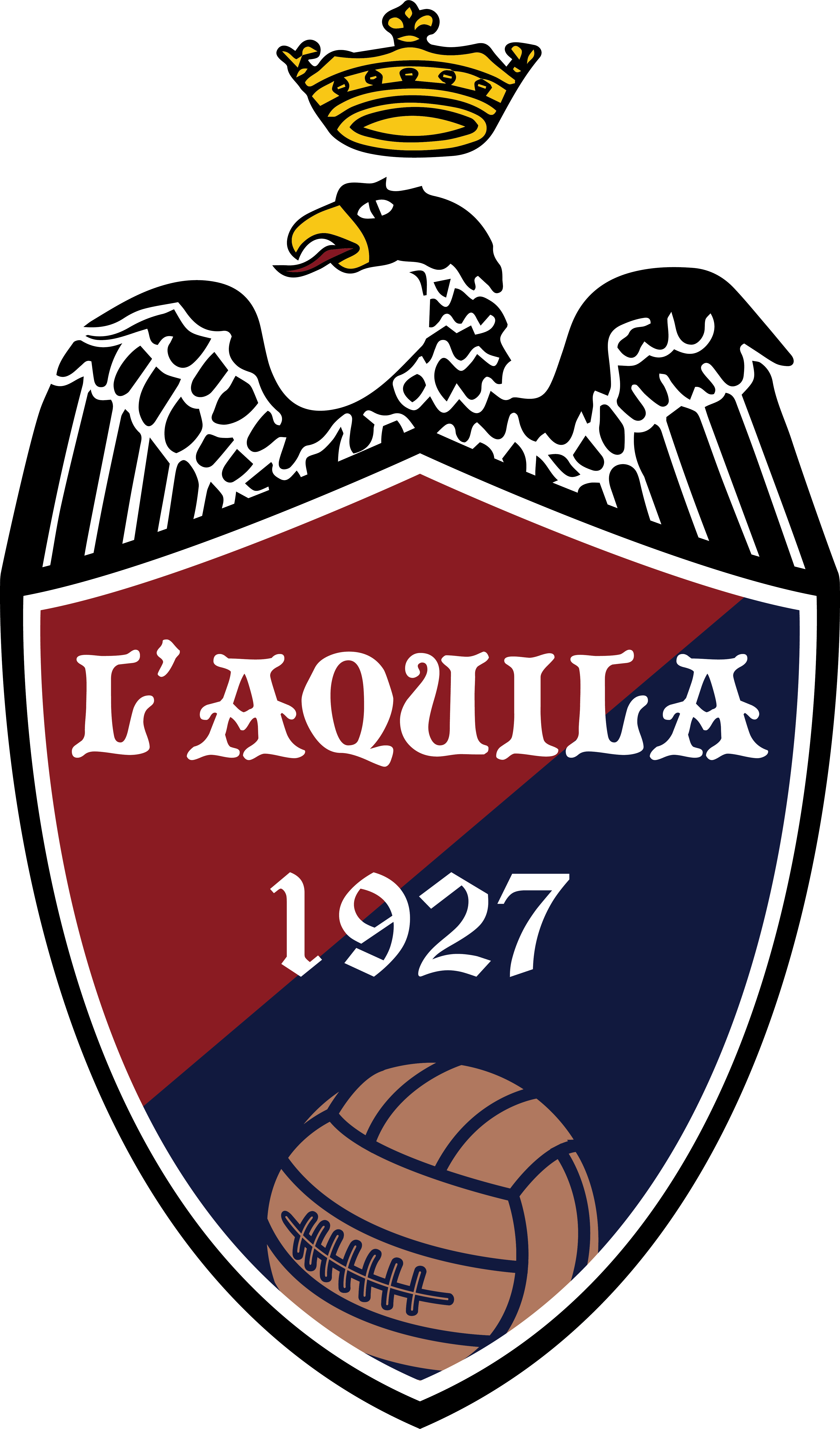 L'aquila Calcio 1927 (4045x6878), Png Download