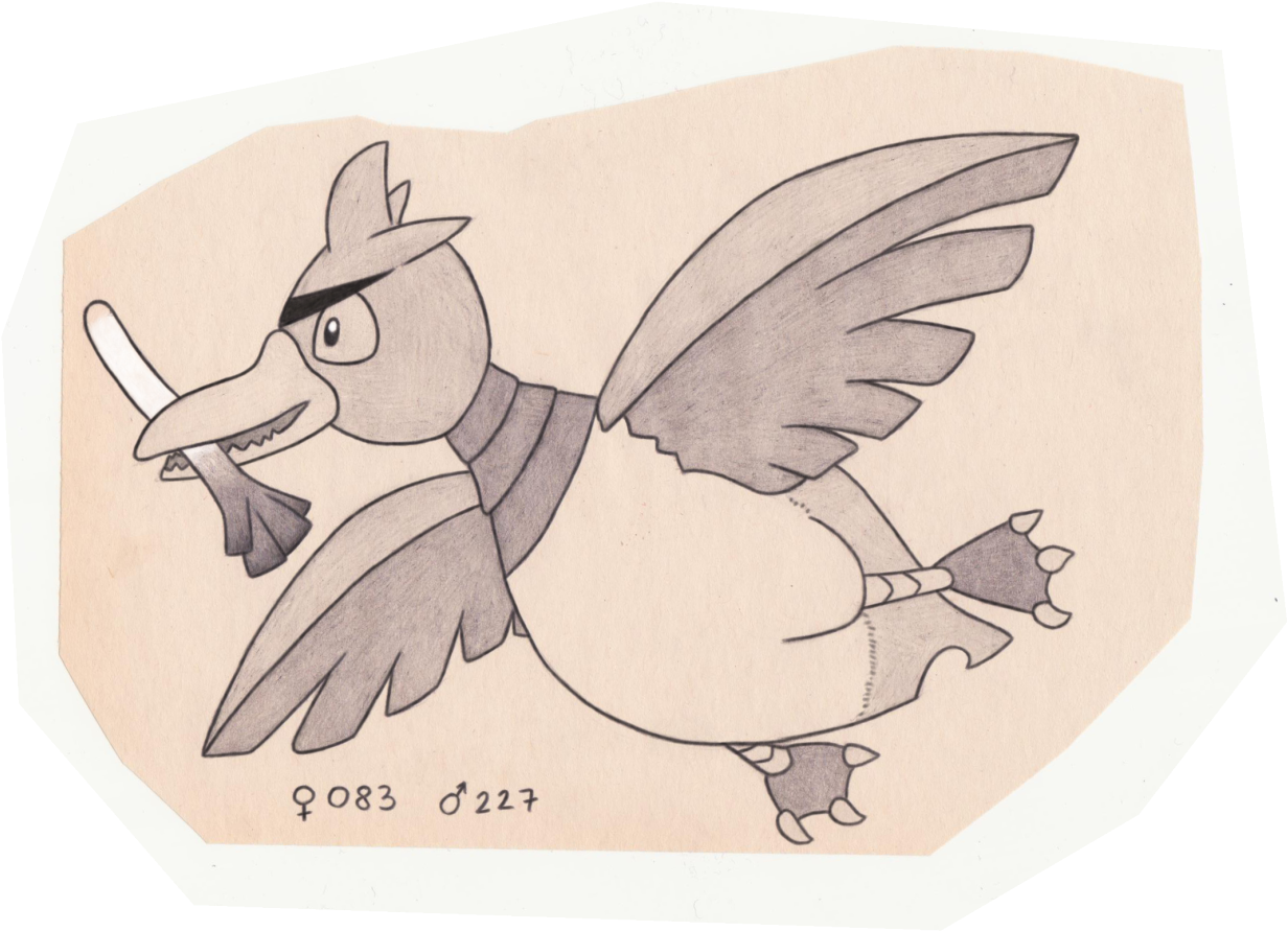Wild Duck Pokemon (1280x982), Png Download