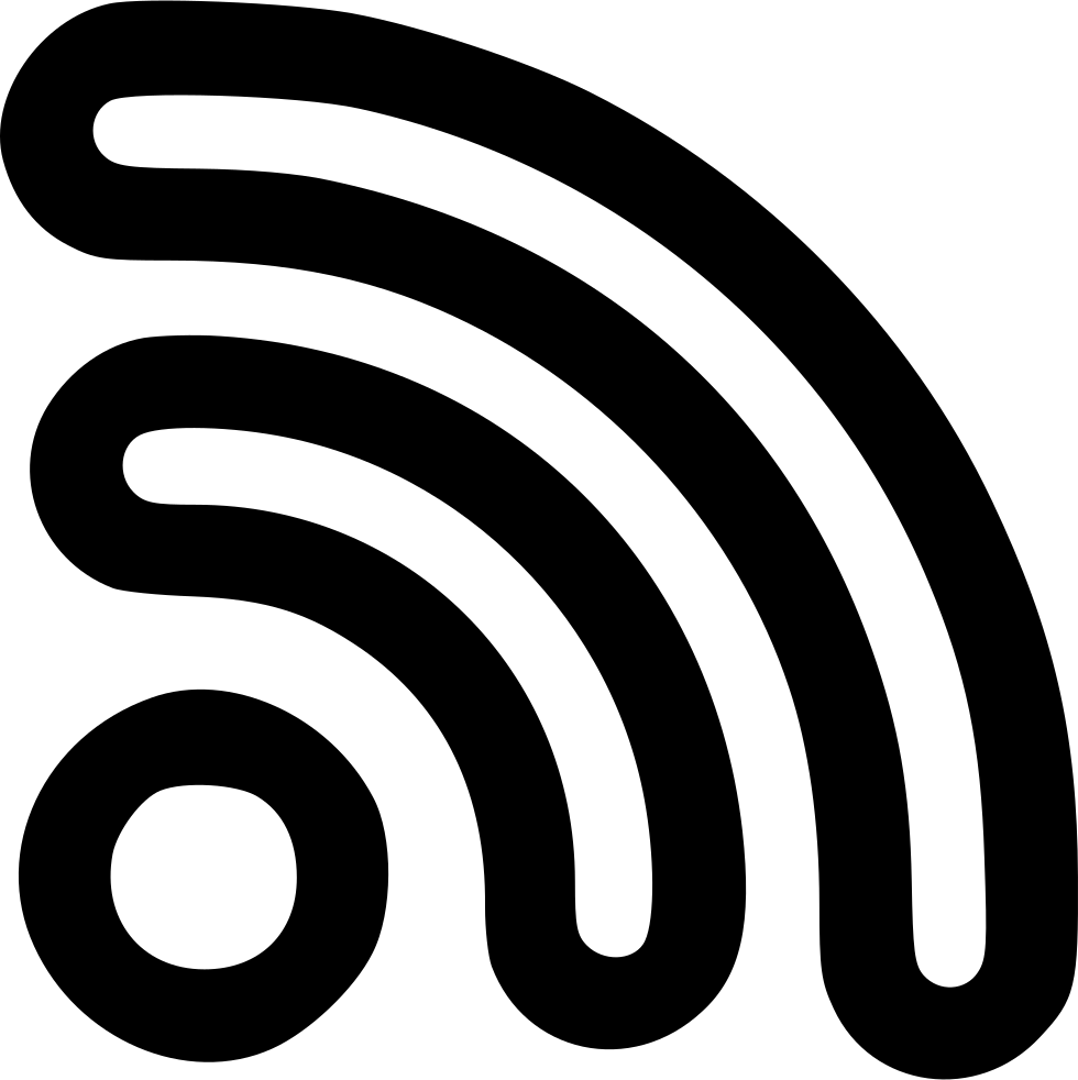 Media Wifi Feed Rss Subscribe Comments - Illustration (980x982), Png Download