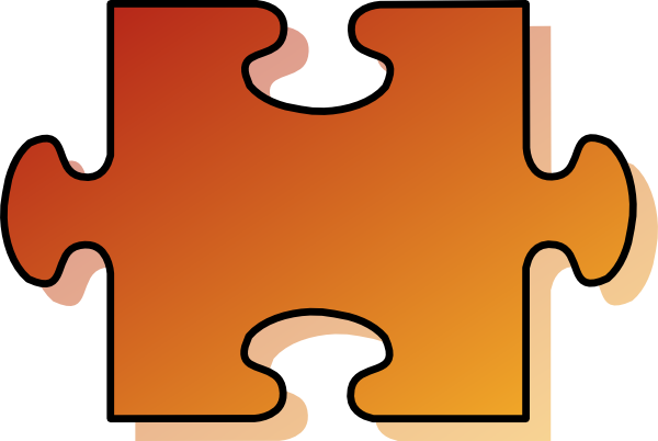 Puzzle Clipart Puzzle Piece - Jigsaw Puzzle Pieces Clip Art (600x402), Png Download