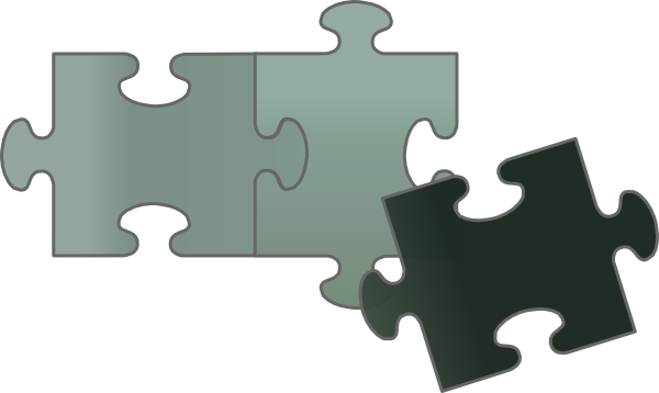 How To Set Use Green Puzzle Pieces Clipart (600x358), Png Download