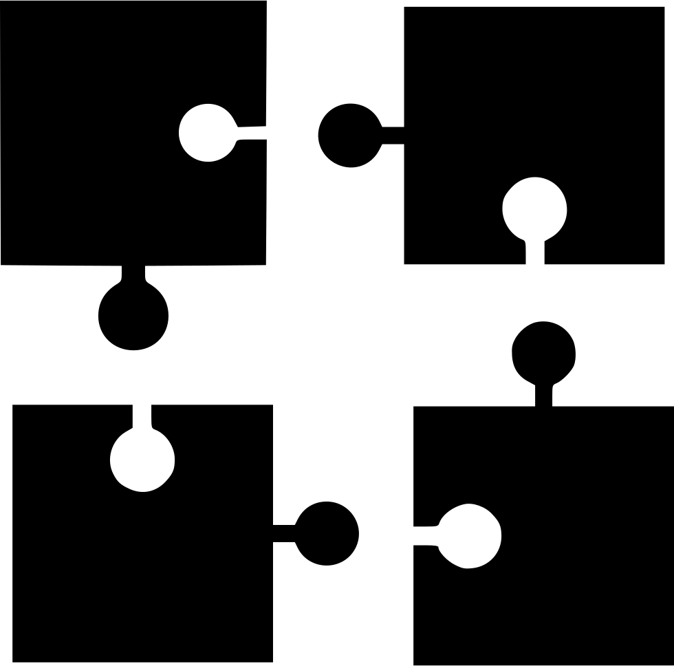 Puzzle Pieces - - Circle (980x968), Png Download