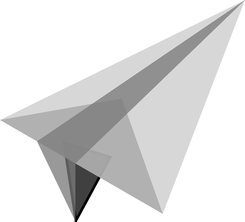 White Paper Plane Png Image - Paper Plane Png (794x720), Png Download