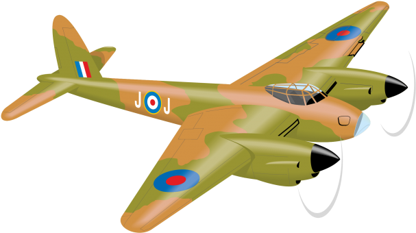 Us Air Force, Fighter, Jet, Avion Png Et Vecteur - De Havilland (640x640), Png Download