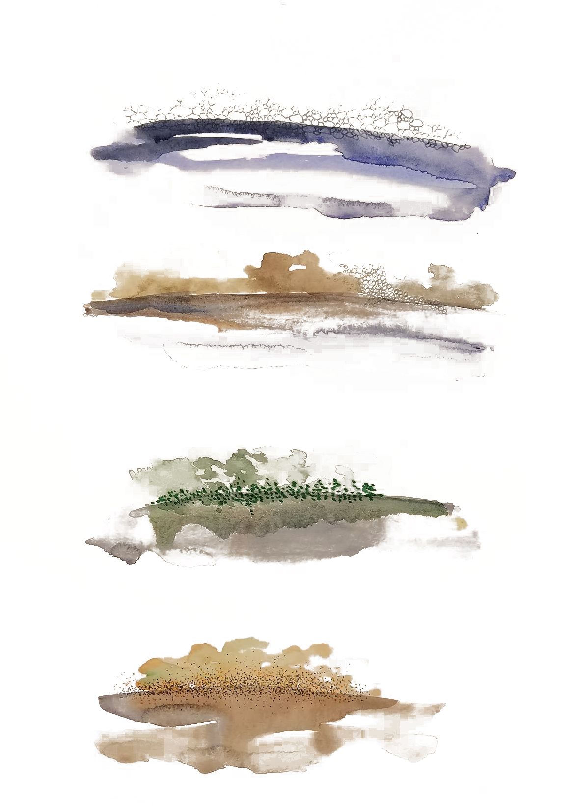 Technique - Watercolor - Lockheed F-104 Starfighter (1164x1718), Png Download