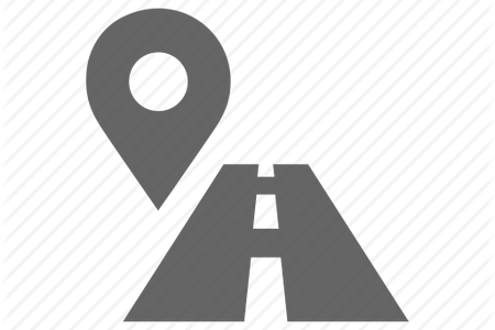 Road Map Vector Png - Icon (450x300), Png Download