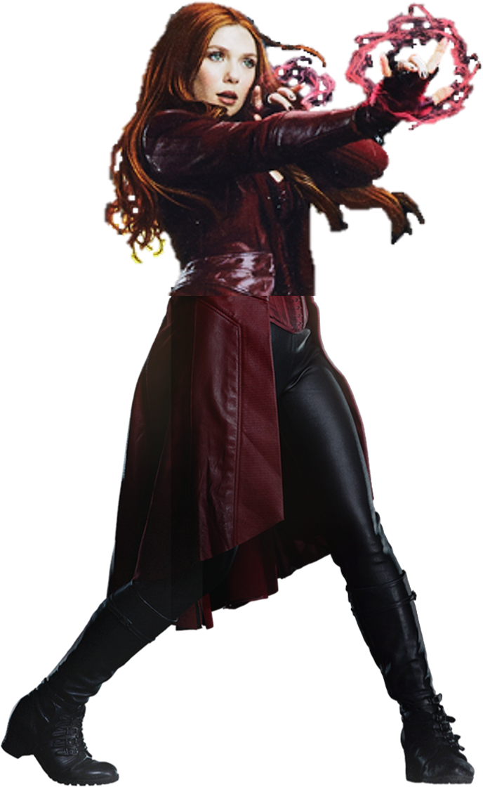 Infinity War Scarlet Witch 3 - Black Widow Infinity War Png (726x1125), Png Download