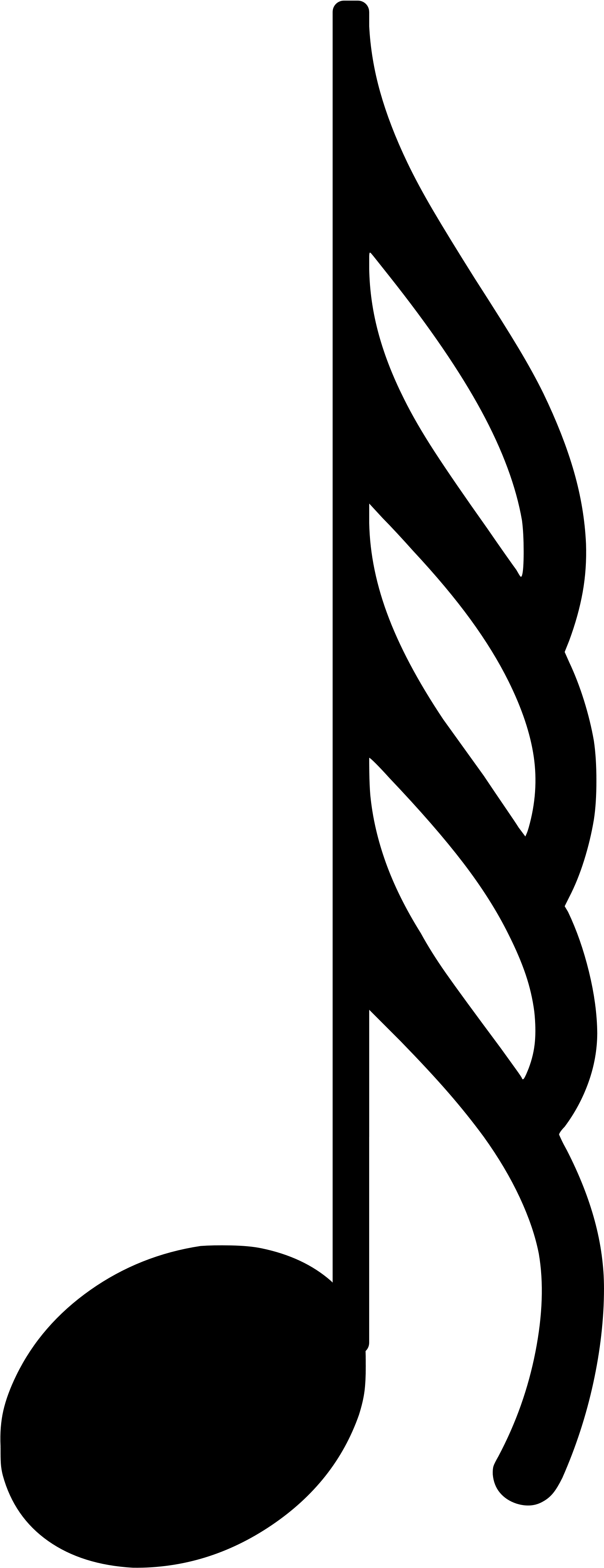 Vector Free File Th Note Svg Wikimedia Commons Open - 64th Note (2000x4267), Png Download