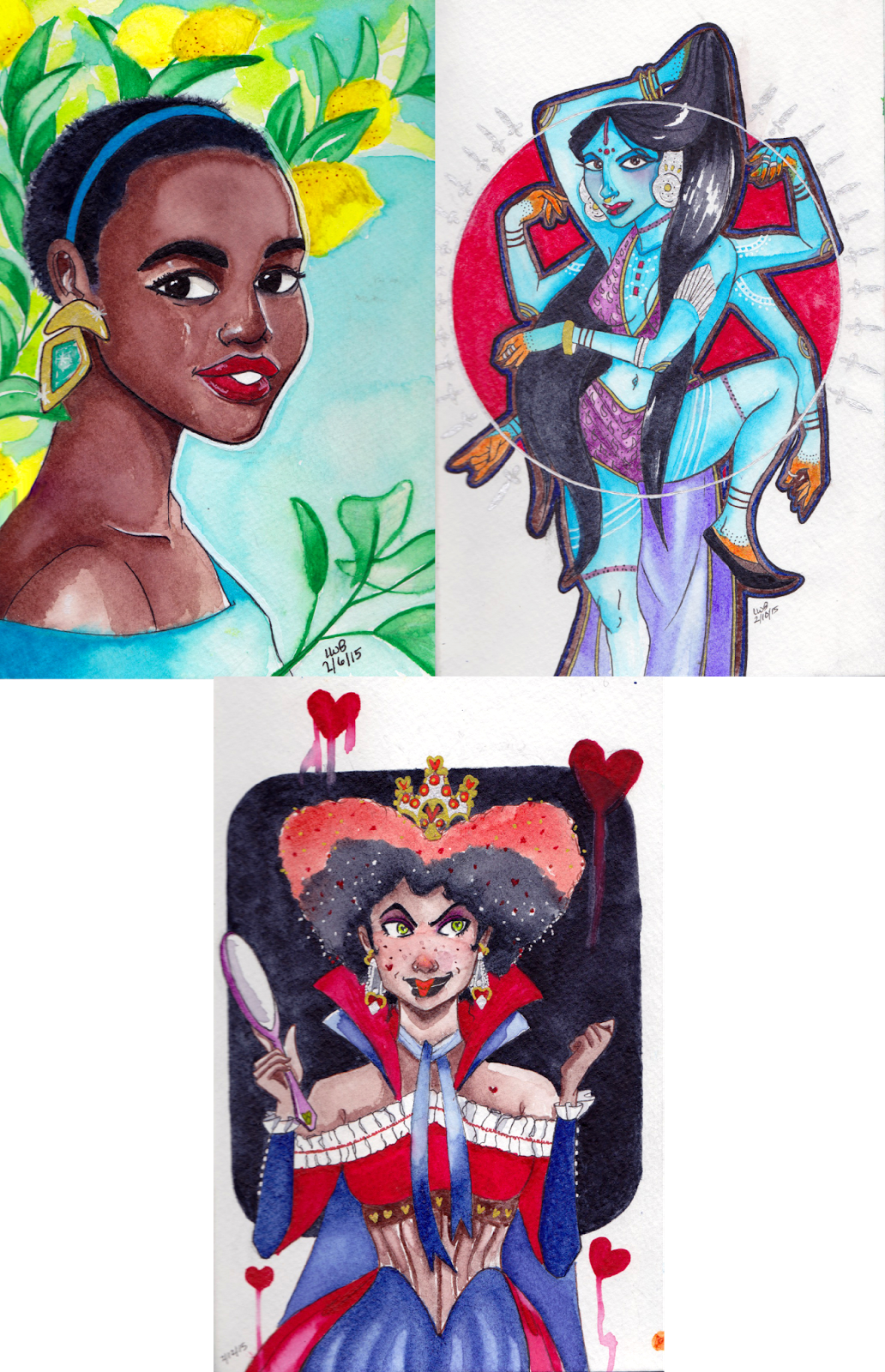 There Wasn't Really A Theme, Just Drew Whatever I Felt - Illustration (1032x1600), Png Download