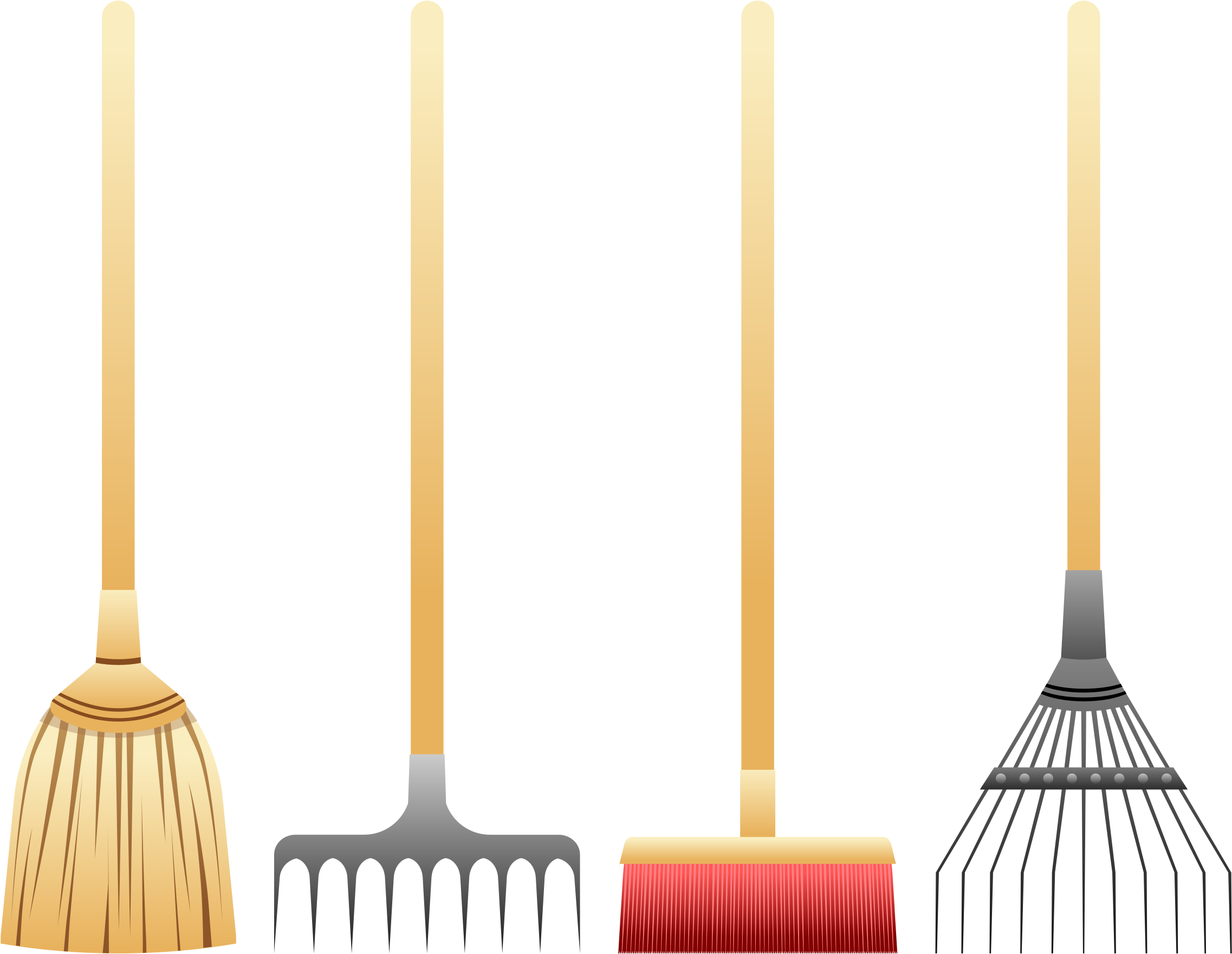 Free To Use &, Public Domain Garden Clip Art - Грабли Png (800x622), Png Download