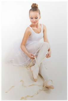 Pretty Ballet Dancer Wearing Pointes - Zep Metall-fotorahmen Etoile 10x15 Cm (400x400), Png Download