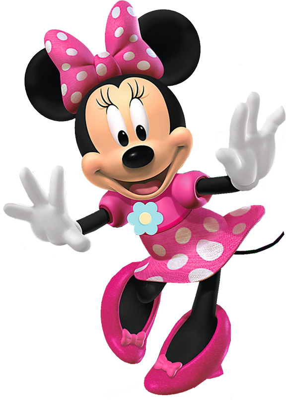 Minnie Mouse Mickey Cliparts - Minnie Mouse Png (576x806), Png Download