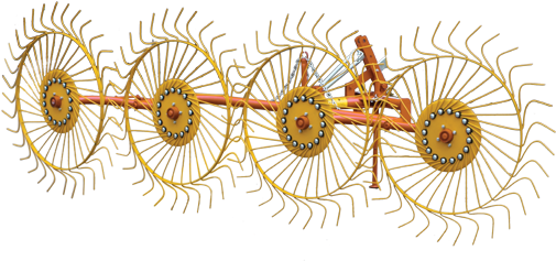 Hay Rake (526x423), Png Download