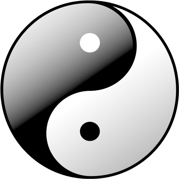 Bruce Lee Clipart - Yin Yang Logo Png (555x555), Png Download