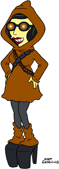 Lady Gaga Hoodie - Los Simpson Leidi Gaga (293x589), Png Download