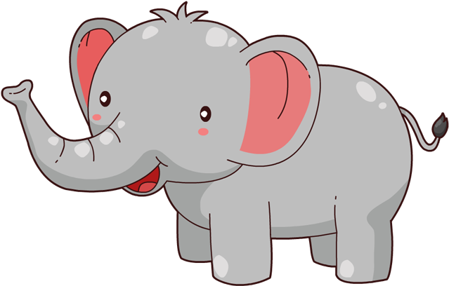 Baby Elephant Images Clip Art - Elephant Clipart Png (729x490), Png Download