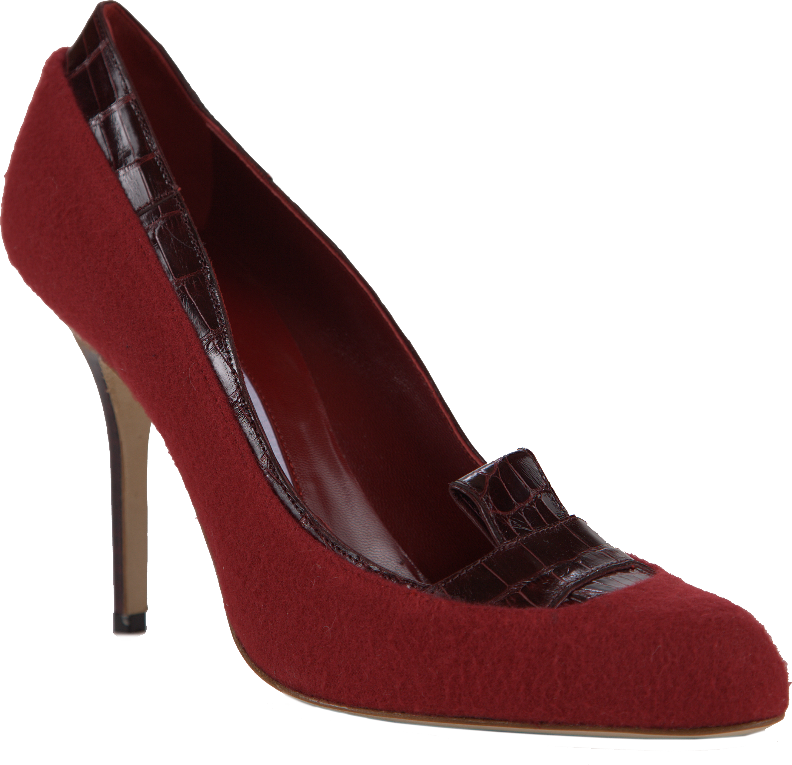 Women Shoes Png Image - Women Red Shoes No Background (2614x2526), Png Download