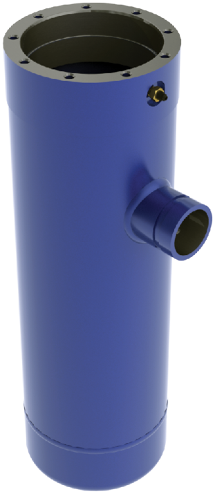 Cylinder Details - Flask (311x715), Png Download
