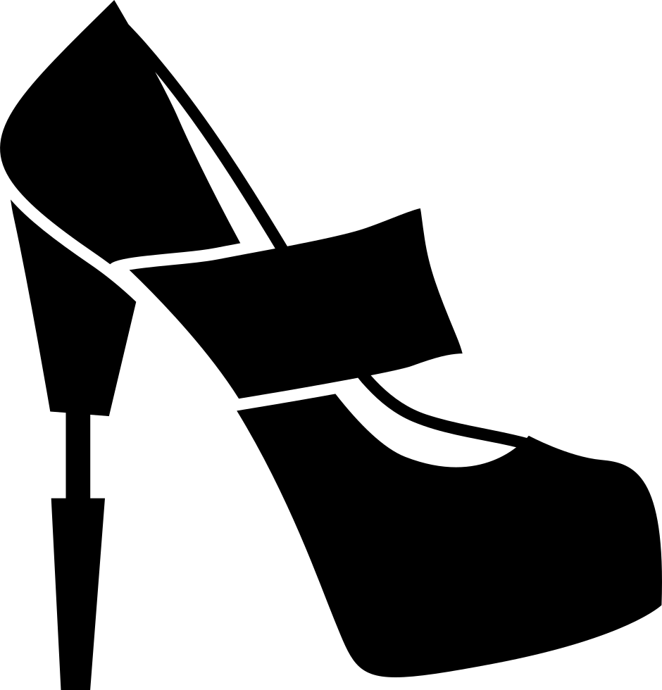 High Heels Comments - High Heels Png Icons Platform (940x980), Png Download
