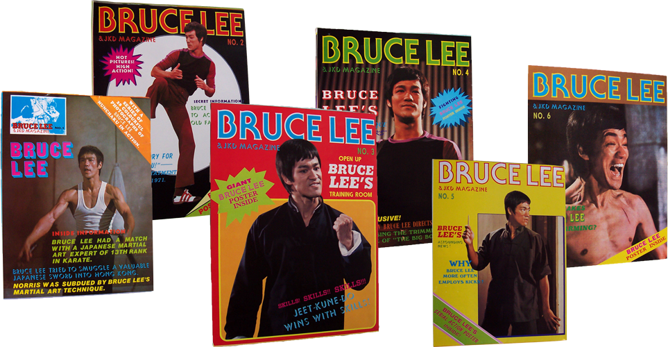 Photograph Of A Set Of Bruce Lee & Jkd Magazines - Hong Kong Bruce Lee Magazines (963x500), Png Download