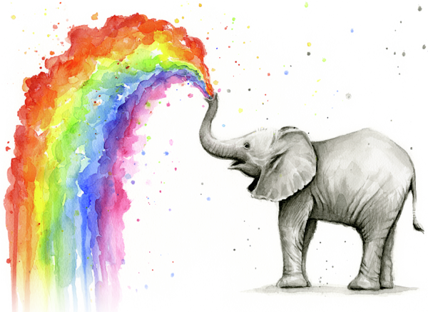 Click And Drag To Re-position The Image, If Desired - Art Elephant (600x437), Png Download